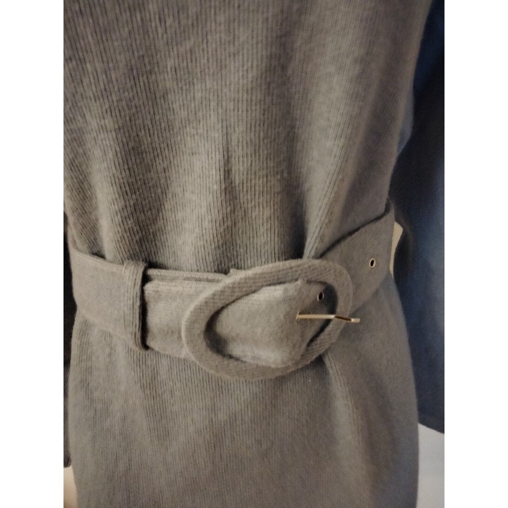 Together Blue Cotton Embroidered Turtle Neck Sweater Women Size Medium - Picture 3 of 8